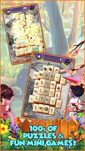 Mahjong Gardens: Butterfly World screenshot