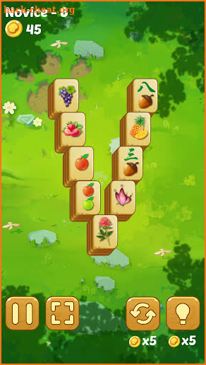 Mahjong Solitaire Forest screenshot