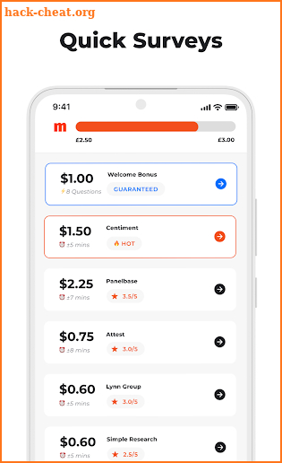 Maholla: Earn Cash for Surveys screenshot