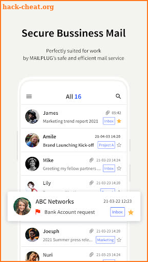 MAILPLUG: Be efficient at work screenshot