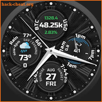 Main Time watch face for Wear OS screenshot