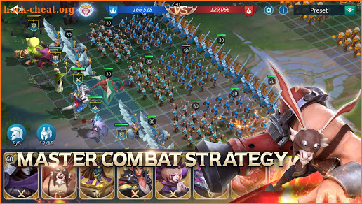 Majesty & Conquest-Magic War Strategy Game screenshot