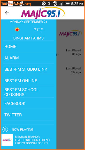 MAJIC 95.1 WAJI screenshot