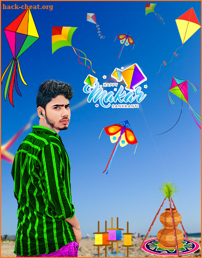 Makar Sankranti Photo Editor screenshot