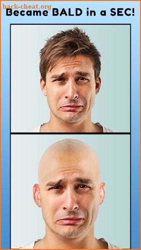 Make Me Bald Funny Photo App screenshot