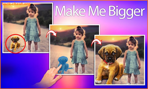 Make me Bigger - Funny Photo Editor screenshot