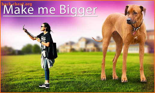 Make me Bigger - Funny Photo Editor screenshot