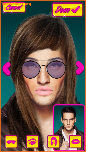 Make Me Girl Photo Editor - Makeup For Men screenshot