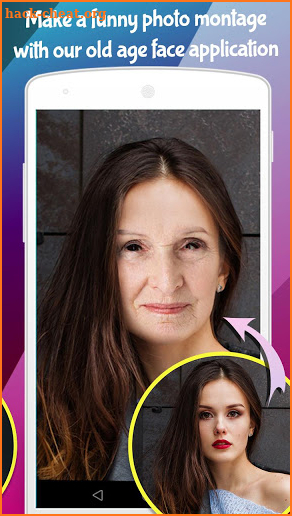 Make Me Old Face Changer - Old Age Face App Free screenshot