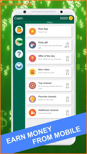 Make Real Money Fast and Easily - Earning Cash App screenshot