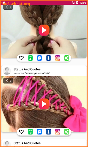 Make-Up & Hair Tutorials screenshot