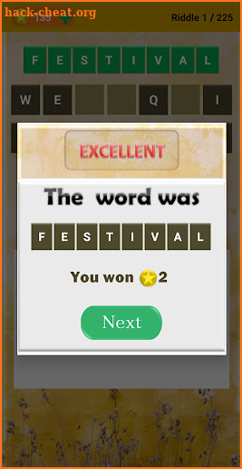 Make Word With Letters Riddles screenshot