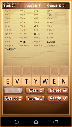 Make Words screenshot