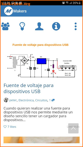 Makers - Red Social de Tecnología screenshot