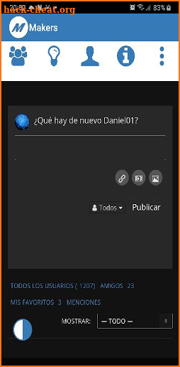 Makers - Red Social de Tecnología screenshot