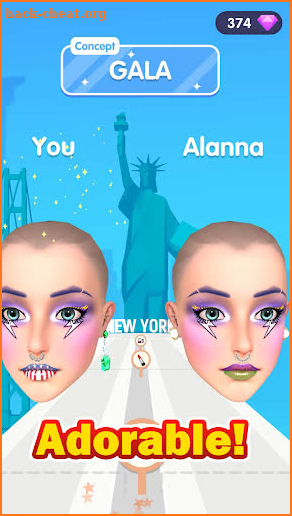 Makeup Battle screenshot