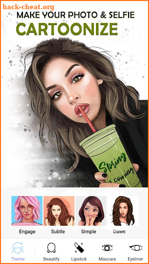 Makeup Camera - Cartoon & Beauty Photo Editor screenshot