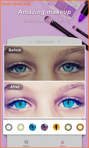 Makeup Camera ❤️ Selfie Beauty Filter Photo Editor screenshot