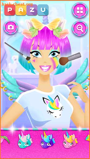 Makeup Girls Unicorn - Makeover Salon Game screenshot