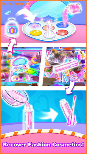 Makeup Kit Cleaning – Girls Tidy Up Game screenshot