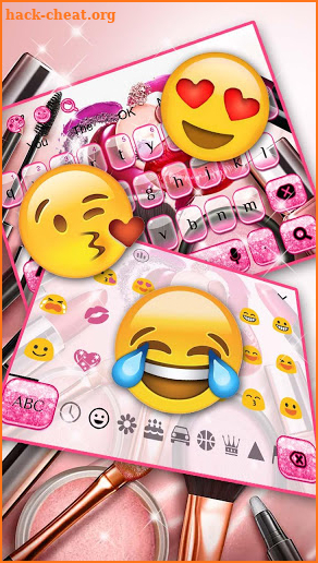 Makeup Live Keyboard screenshot