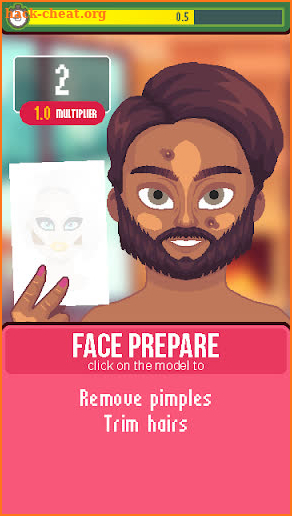 MakeUp RUSH - Drag Queen Make Up Game screenshot