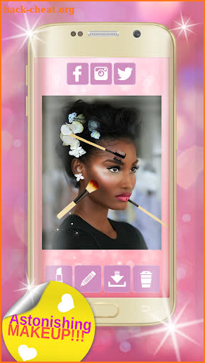 Makeup Virtual Beauty Salon screenshot