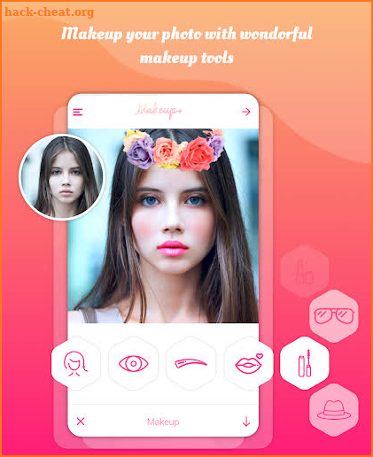 MakeupPlusEditor - Photo Editor screenshot