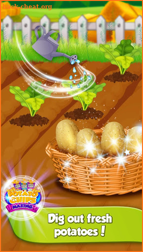 Making Potato Chips Game screenshot