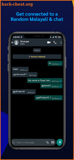 Malayali Chat Pro screenshot