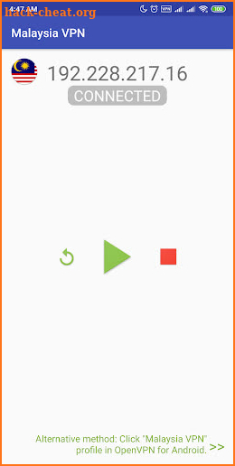Malaysia VPN - Plugin for OpenVPN screenshot