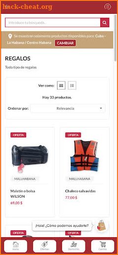 Mallhabana.com screenshot