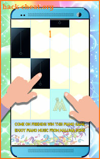 Maluma Piano Tiles screenshot