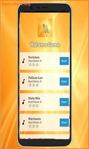 Maluma Piano Tiles Game screenshot