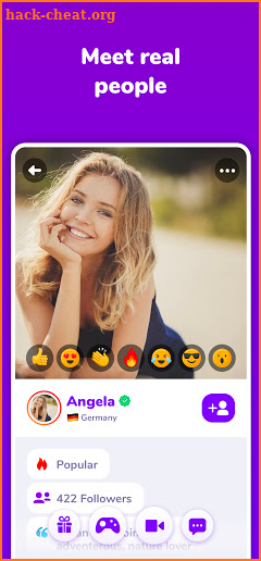 Mambo - Random video chat & live streams screenshot