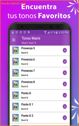 Mami Ringtone screenshot