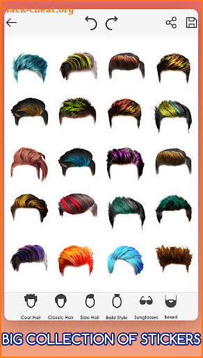 Man Hairstyles Photo Editor screenshot