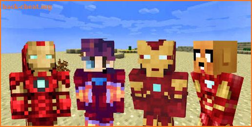 Man Iron Skins for Minecraft screenshot