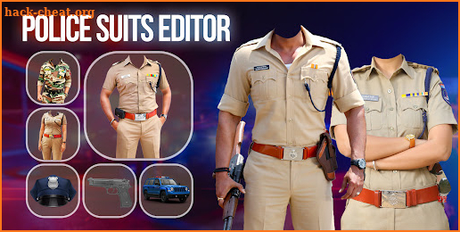 Man Police Suits Photo Editor screenshot