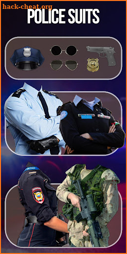 Man Police Suits Photo Editor screenshot