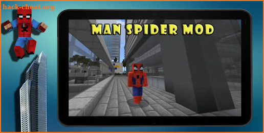 Man Spider Mod for Minecraft screenshot