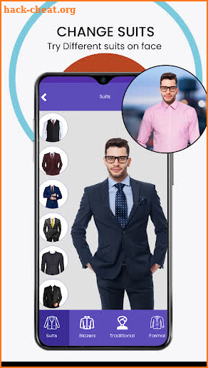Man Suit Photo Editor Changer screenshot