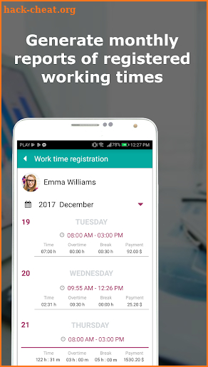 Managing employees - Worker 24 screenshot