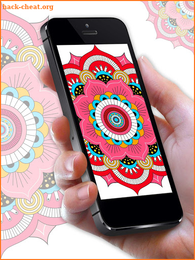 Mandala Color By Number Coloring Book screenshot