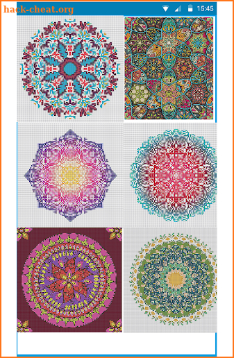 Mandala Color by Number - Pixel Art Coloring Game screenshot