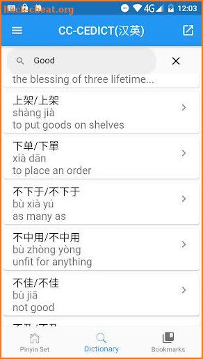 Mandarin Chinese Pinyin screenshot