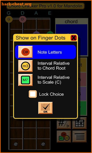 Mandolin Chord Cracker Pro screenshot