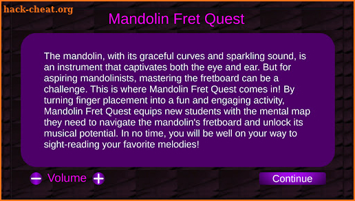 Mandolin Fret Quest screenshot