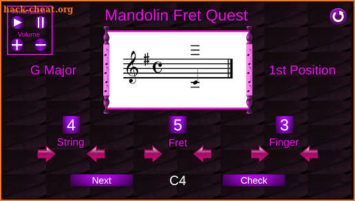 Mandolin Fret Quest screenshot