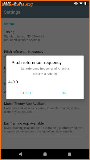 Mandolin Tuner screenshot